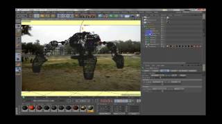 3D spider robot for c4d
