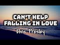 Elvis presley  cant help falling in love lyrics 