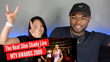 Eminem - The Real Slim Shady Live MTV Awards 2000 (REACTION)