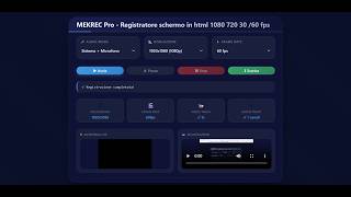 Nuovo screen recorder (html js) con grafica migliorata esteticamente - padding e pulsanti migliorati