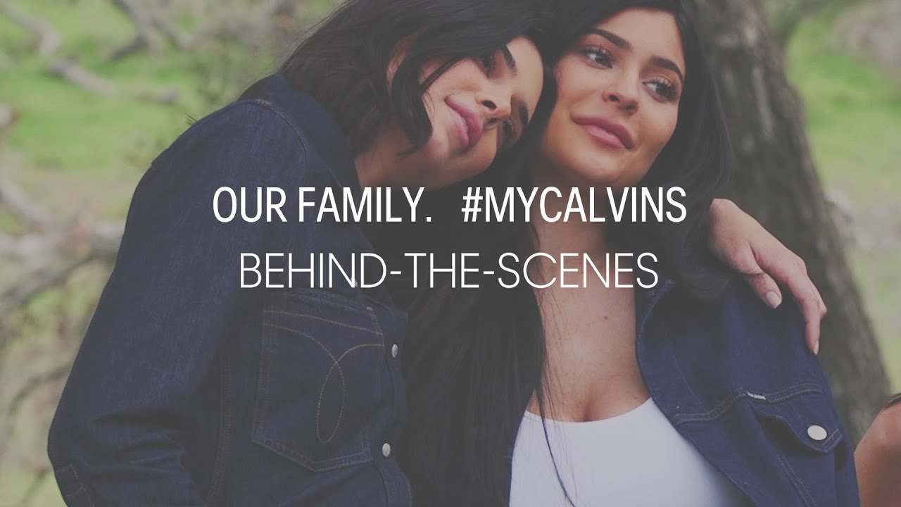 Kardashian Jenner Family Behind the Scenes: Fall 2018 #MYCALVINS