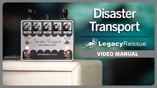 Disaster Transport Delay Legacy Reissue Video Manual | EarthQuaker Devices by EarthQuakerDevices 12,926 views 11 months ago 6 minutes, 22 seconds