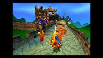 Orient Express - Clear gem - Crash Bandicoot 3 Warped - 105% Playthrough (Part #3)