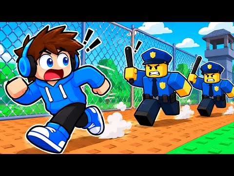 Helixův ÚTĚK před Policíí v Robloxu!