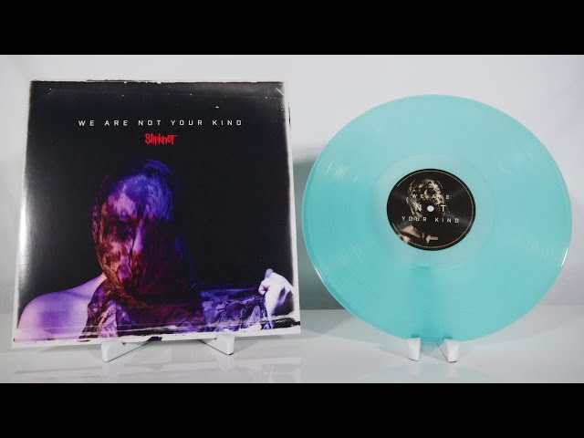 LP Records  Slipknot We Are Not Your Kind Blue Vinyl 2LP