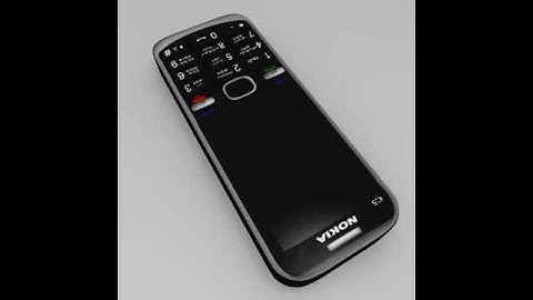 Nokia C5 Mobile 3D model from CGTrader.com