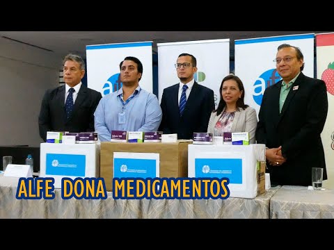 ALFE DONA MEDICAMENTOS PARA SECTORES AFECTADOS POR FENÓMENO DEL NIÑO