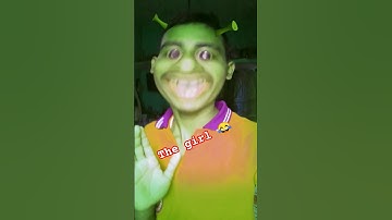 Tutorial Shrek filter 💀👿 #shrek #filter #funny #comedy  #shorts