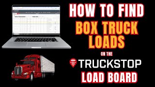 How to Find BOX TRUCK Loads with Truckstop Load Board Pro screenshot 3