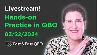 Let's Practice QBO  Customer Statements