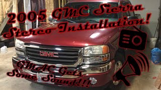 2005 GMC Sierra Radio Installation (GMAC Gets A Stereo!!!)