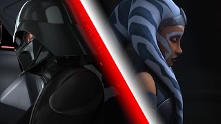 Ahsoka and Anakin / Vader