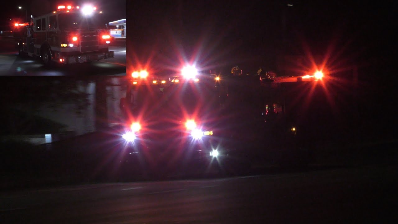 Alameda County Fire Dept. Engine 6 & Engine 26 Responding - YouTube