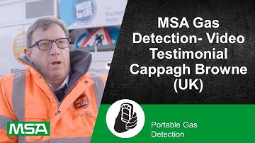 Détection de gaz MSA - Témoignage vidéo Cappagh Browne (UK)