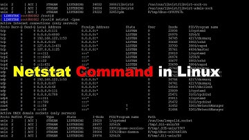 how to use netstat command  |netstat command explained with example |troubleshooting command