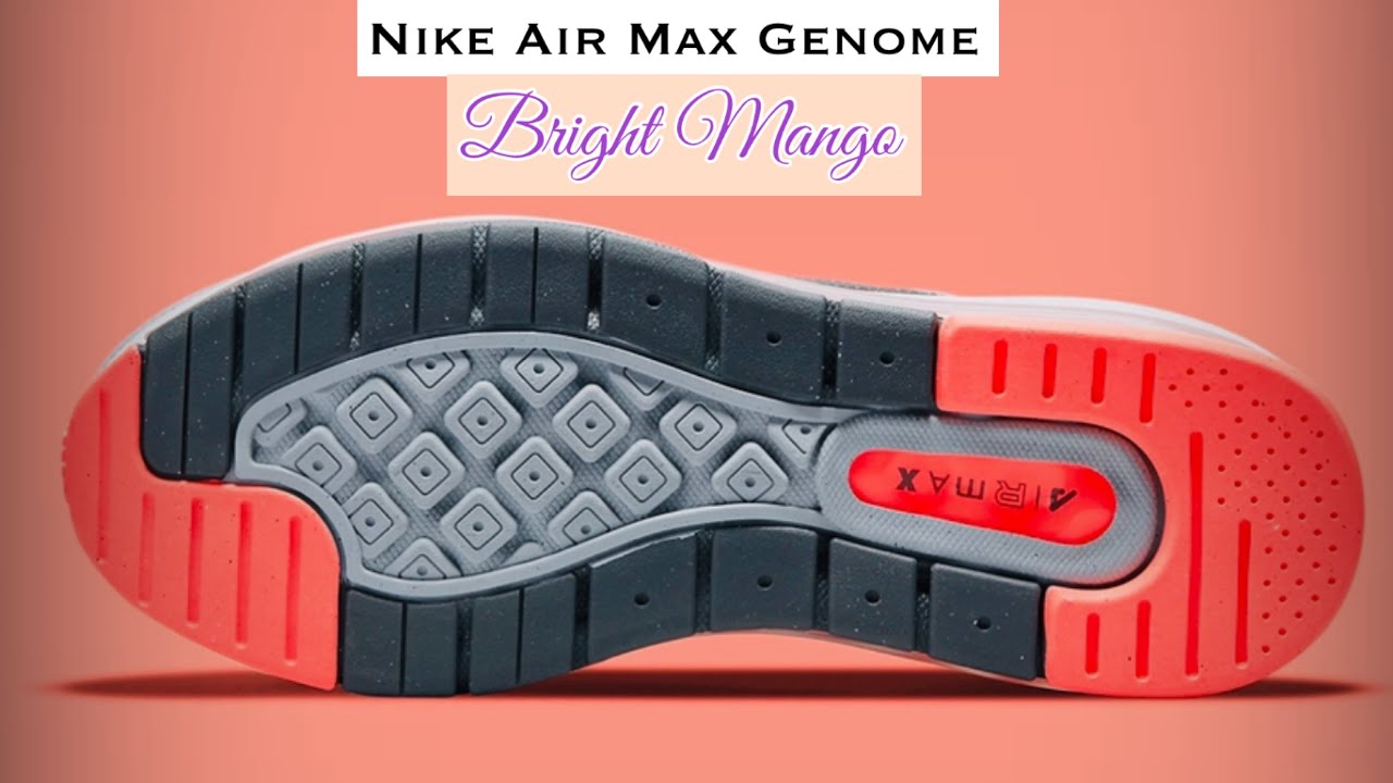 BRIGHT MANGO 2021 Nike Air Max Genome DETAILED LOOK and Release Update