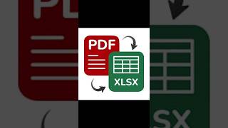 PDF to Excel Converter using Power Query #shorts