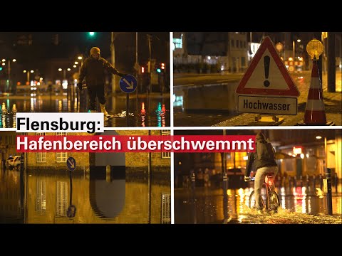 Badewannen-Effekt: Sturmflut in Flensburg fiel höher aus als vorhergesagt