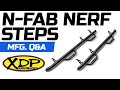 Nfab nerf step running boards  features  overview  xdp qa