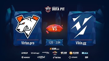 Virtus.pro vs Vikin.gg | AMD SAPPHIRE OGA DOTA PIT EU/CIS Lower Bracket (BO3) | - Game 1