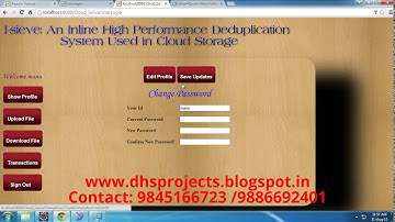I-sieve: An Inline High Performance Deduplication System Used in Cloud Storage