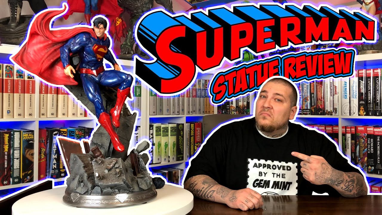 SUPERMAN New 52 Statue Unboxing & Review | PRIME 1 STUDIO - YouTube