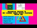 Achieve grade 9:Gcse Edexcel 2023 paper 3 higher tier walkthrough