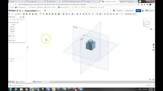 linear pattern Onshape