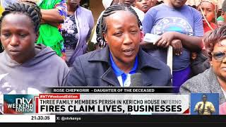 Fire Claims The Lives Of Three Family Members In Kericho County