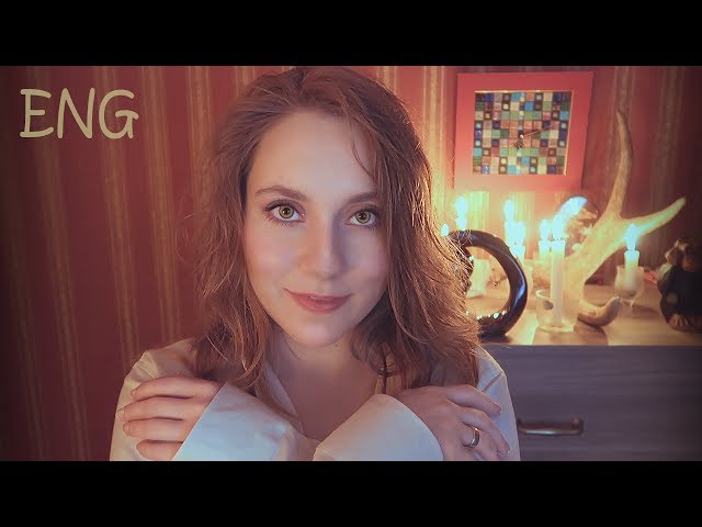 ASMR 💖 INTIMATE EVENING with MY LOVE 💖 GIRLFRIEND Role Play - KISSES & scalp MASSAGE