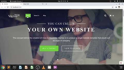 Membuat website bisnis  codeigniter 4 | Menjalankan Project pada Virtual Host
