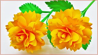 🌹 Paper Rose: Step-by-Step Tutorial 🌹 Flowers Origami DIY
