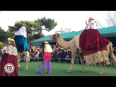 Cabalgata de los Reyes Magos en Colegio Bristol