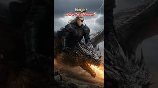 Why do people say Vhagar never truly obeyed Aemond?#movie #fpy #houseofthedragon