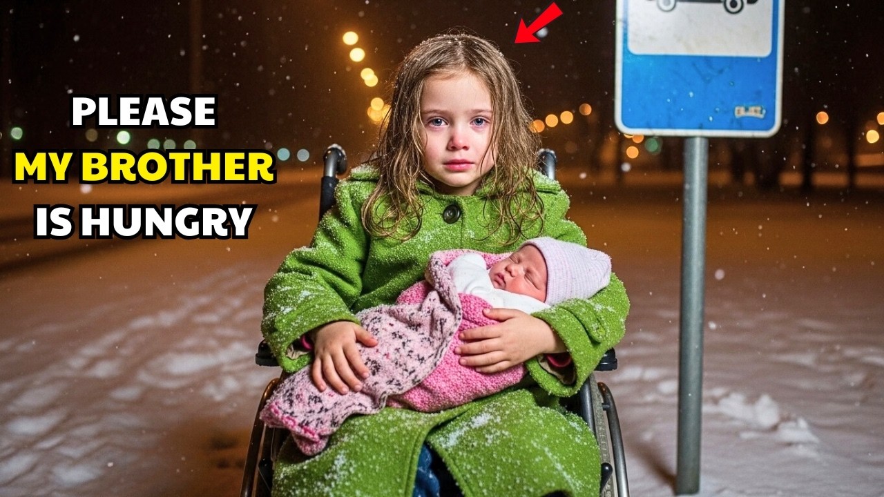 A billionaire finds a disabled girl holding her newborn sister, abandoned in the snow—and the truth.