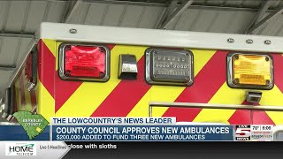 VIDEO: Berkeley Co. Council approves over $200,000 for new ambulances