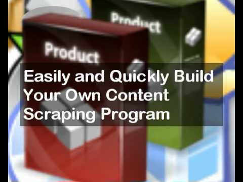 Content Scraping Tool - How Build Your Own  content scraping Software