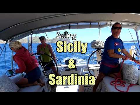 Are we getting any closer to the Caribbean now? Sicily to Sardinia Sailing Ula S11E04