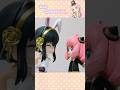 ヨルさんとジャンプするアーニャ【スパイファミリー】【ねんどろいど】【コマ撮り】
