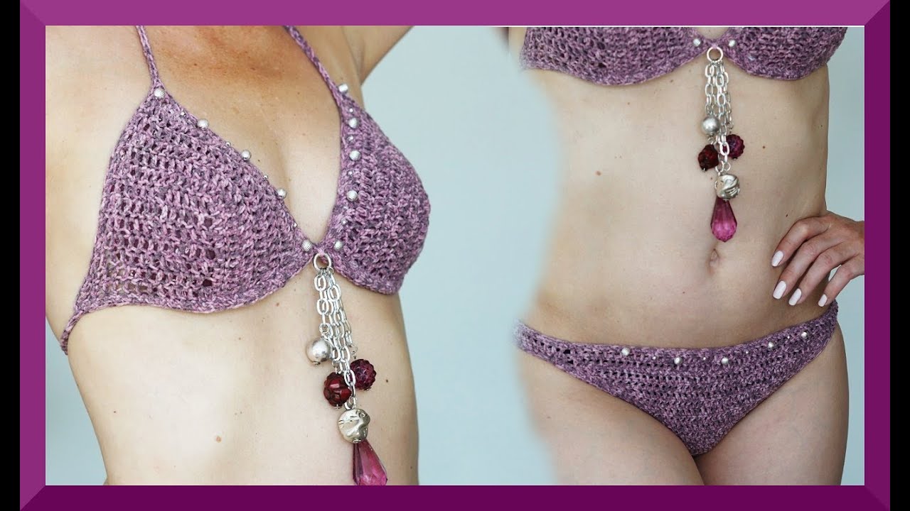 Bikini Hakeln Anleitung I Hakelbikini I Crochet Hakeln Deutsch Youtube