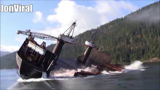 Big Ship Stupid Captains Mistakes Ship Crash Accident Close Call 2019 Youtube حوادث السفن
