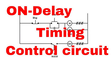On delay timing control circuits