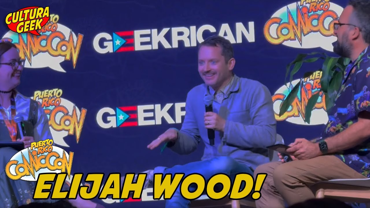 Elijah Wood Q&A - Puerto Rico Comic Con 2025 - YouTube