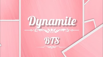 BTS - Dynamite | Lyrics video | BTS | Light it up like Dynamite