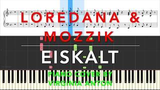 Loredana Eiskalt ft. Mozzik Piano Tutorial Instrumental Cover Resimi