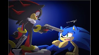 Shadow kill sonic!! Sad animacion