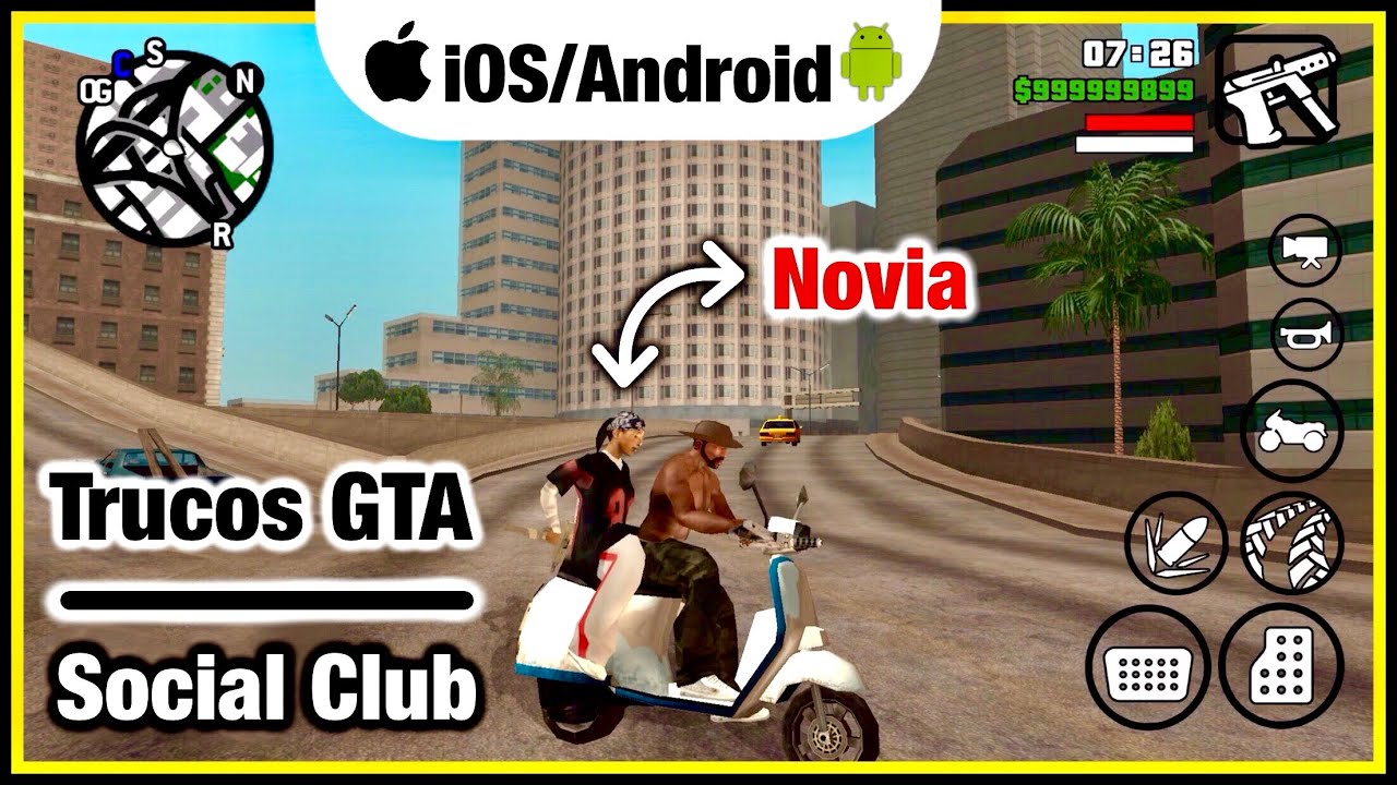 Los mejores trucos GTA SAN ANDREAS Android e iOS ⚡