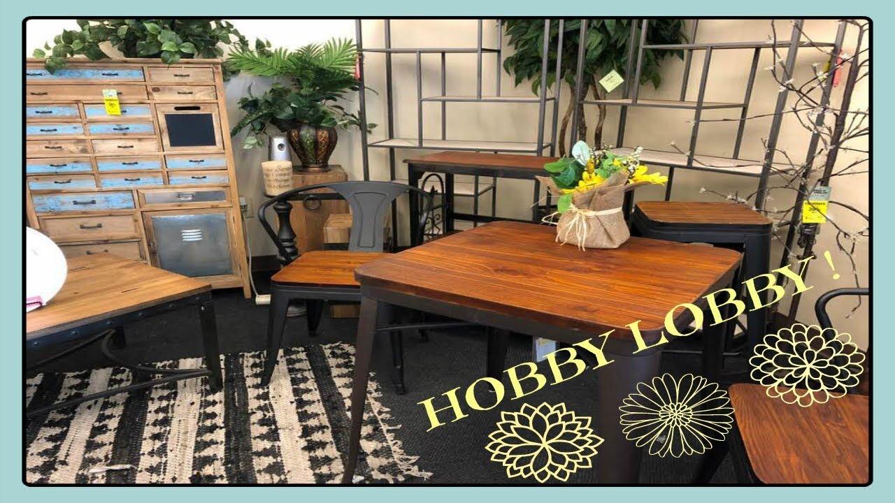 Shop With Me At Hobby Lobby! Home Decor! YouTube