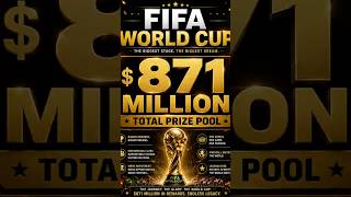 FIFA World Cup Prize Pool Reaches $871 Million 🏆💰 | Biggest Prize Pool in FIFA History?
