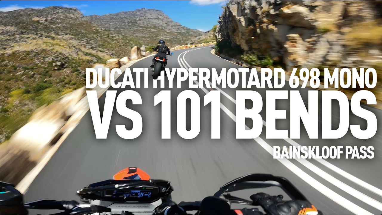 Ducati Hypermotard 698 Mono vs 101 bends